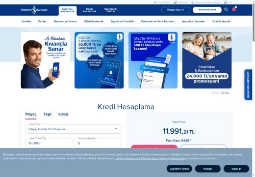 Bireysel Bankacılık İşlemleri | Türkiye İş Bankası