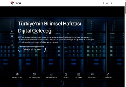 ULAKBİM - Ulusal Akademik Ağ ve Bilgi Merkezi — TÜBİTAK ULAKBİM