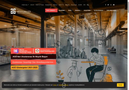 Abdullah Gül Üniversitesi - 3'üncü Nesil Devlet Üniversitesi