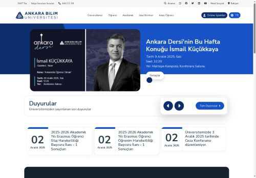 Ankara Bilim Üniversitesi