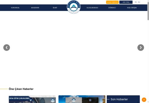 Ana Sayfa | Antalya Bilim Üniversitesi