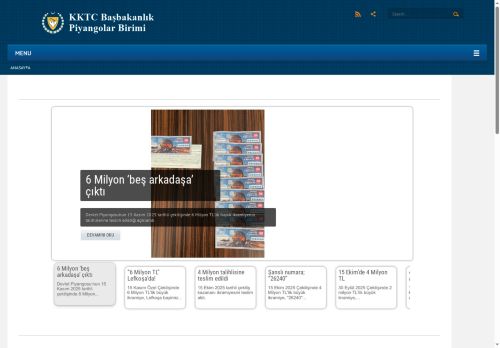 Piyangolar Birimi > ANASAYFA