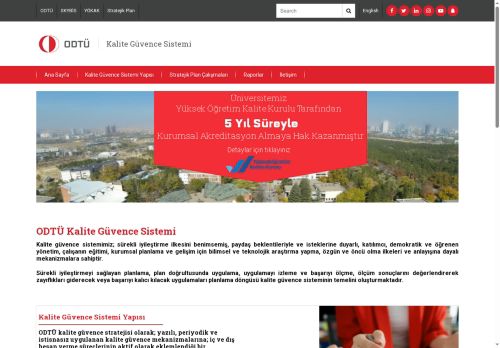 Kalite Güvence Sistemi | Birim hakkinda kisa aciklama