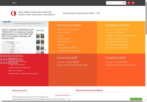 International Cooperations Office - ICO