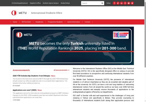 International Students Office | Together we can change the world