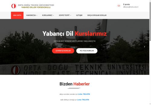 ODTÜ Yabancı Diller Yüksekokulu