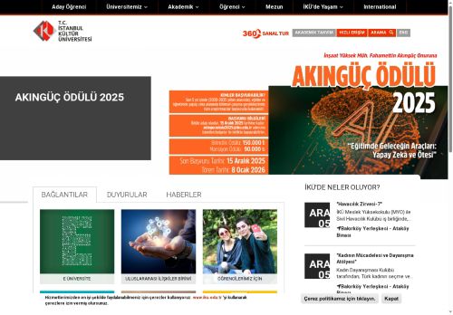 T.C. İstanbul Kültür Üniversitesi | T.C. İstanbul Kültür Üniversitesi