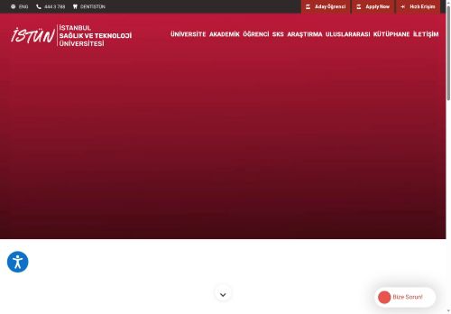 İstanbul Sağlık ve Teknoloji Üniversitesi - İSTÜN