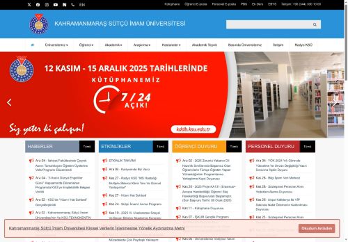 Kahramanmaraş Sütçü İmam Üniversitesi