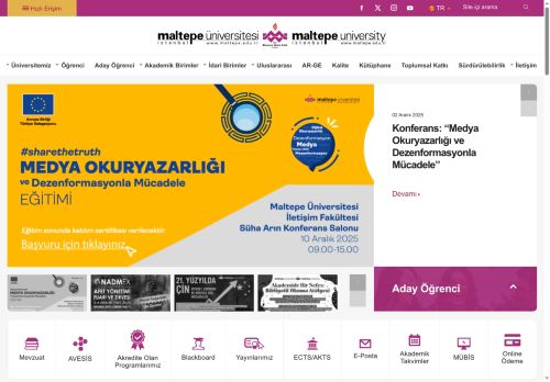 Maltepe Üniversitesi | Ana Sayfa