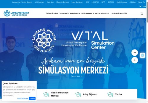 Ana Sayfa - Lokman Hekim Üniversitesi