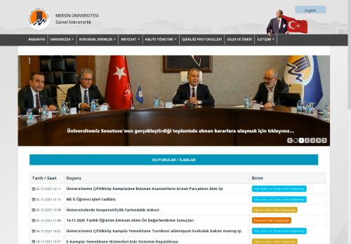 Mersin Üniversitesi -  (2020)