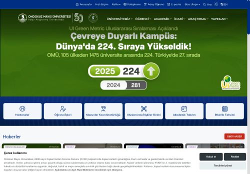 OMÜ | Ondokuz Mayıs Üniversitesi