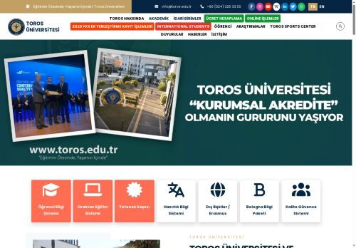TOROS UNIVERSITESI