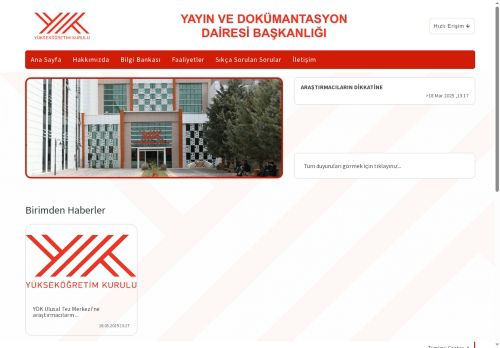 Ana Sayfa | Yükseköğretim Kurulu