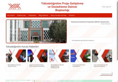 Ana Sayfa | Yükseköğretim Kurulu