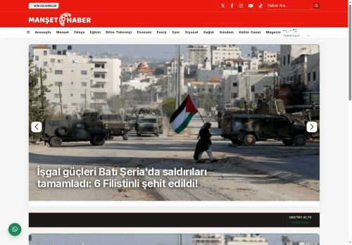 Manşet Haber - Türkiye'nin Haber Portalı