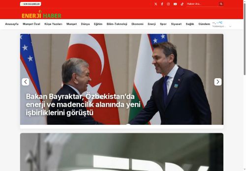Enerji Haber - Türkiye'nin Haber Portalı