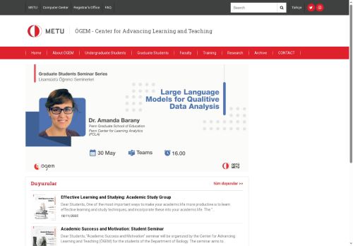 ÖGEM - Center for Advancing Learning and Teaching