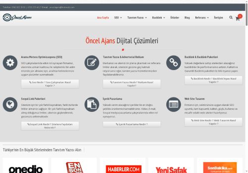 Öncel Ajans: Türkiye'nin SEO ve Dijital Pazarlama Ajansı