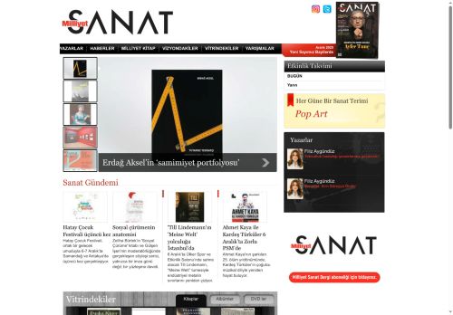 Milliyet Sanat | Kültür ve sanat haberleri | Sinema | Konser | Sergi | Kitap | Albüm