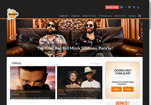 DREAM TV Anasayfa - Dream TV