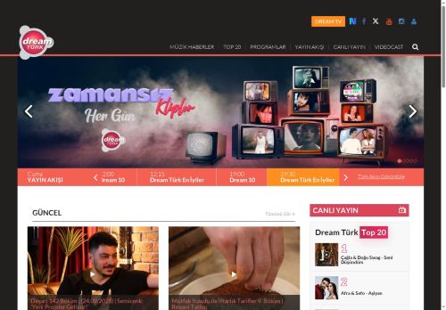 DREAM TÜRK Anasayfa - Dream Türk