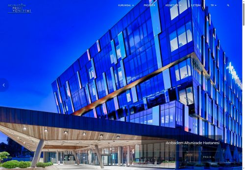 Hastane Tasarımı, Hastane Tasarımı Türkiye, Hastane Projeleri, Acıbadem Proje Yönetimi