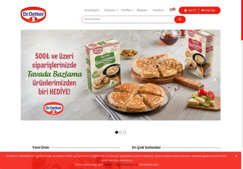 Ana Sayfa - Dr. Oetker Sanal Mağaza