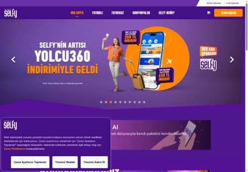 Selfy | Gençlere Özel Faturalı ve Faturasız Tarifeler ve Kampanyalar