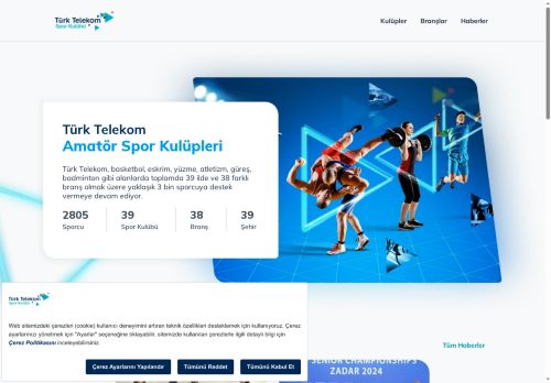 Türk Telekom Spor Kulübü Resmi Web Sitesi | Türk Telekom Spor