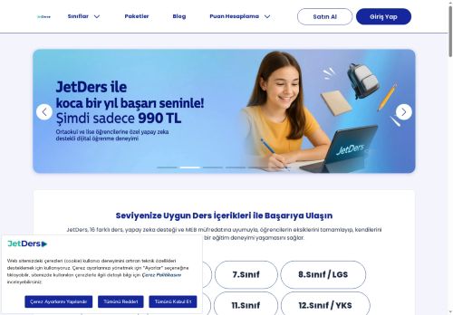 Öğrencinin İhtiyacı Olan Özel Ders | JetDers