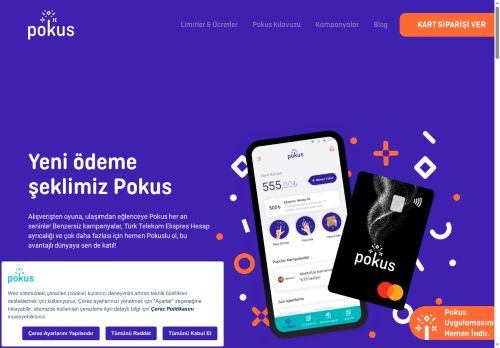 Ana Sayfa | Yeni Ödeme Şeklimiz Pokus, Pokus Kart