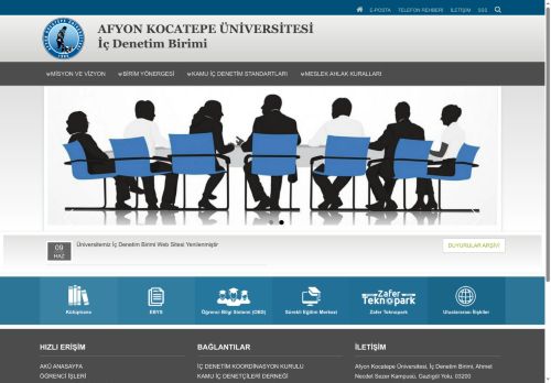 İç Denetim Birimi | AKÜ