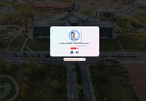 Üniversitemizin Sesi | Radyo Kocatepe