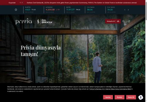 Privia, İş Bankası Özel Bankacılık Müşterileri için | Privia