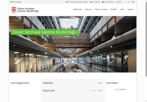 Döner Sermaye İşletme Müdürlüğü