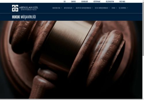 HUKUK MÜŞAVİRLİĞİ