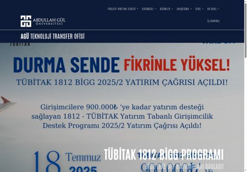 AGÜ TEKNOLOJİ TRANSFER OFİSİ