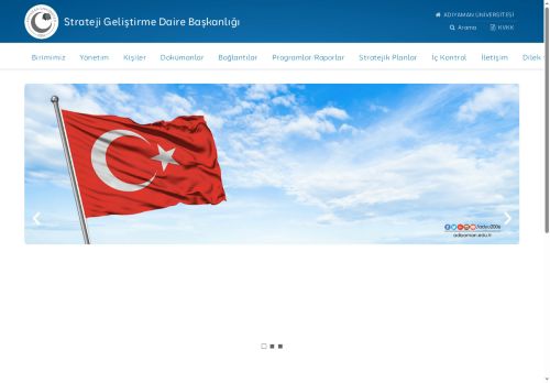 Strateji Geliştirme Daire Başkanlığı | ADYÜ