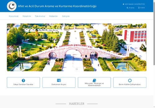 Afet ve Acil Durum Arama ve Kurtarma Koordinatörlüğü | ADYÜ