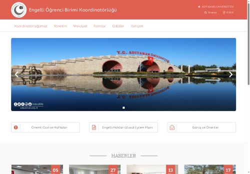 Engelli Öğrenci Birimi Koordinatörlüğü | ADYÜ