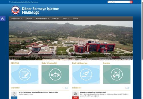 AFSÜ Döner Sermaye İşletme Müdürlüğü -AFSÜ Döner Sermaye İşletme Müdürlüğü