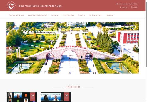 Toplumsal Katkı Koordinatörlüğü | ADYÜ