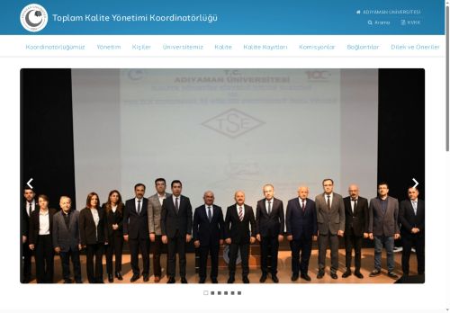 Toplam Kalite Yönetimi Koordinatörlüğü | ADYÜ