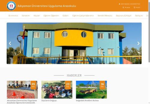 Adıyaman Üniversitesi Uygulama Anaokulu | ADYÜ