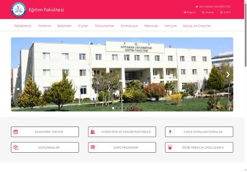 Eğitim Fakültesi | ADYÜ