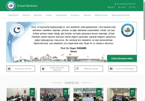 Ziraat Fakültesi | ADYÜ