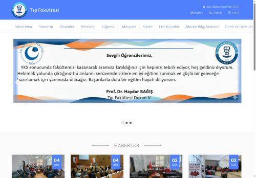 Tıp Fakültesi | ADYÜ