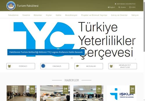 Turizm Fakültesi | ADYÜ